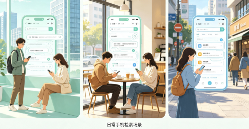 新会市普通人日常手机使用场景拆解：GEO 与 AI 优化如何改变信息检索体验
