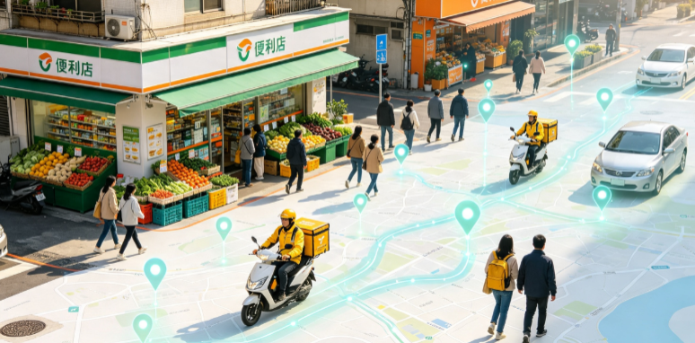 新会市渗透衣食住行，GEO 地理空间技术重塑大众日常消费服务场景